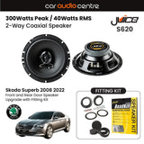 Juice Juice 6.5" 165mm 300W Speaker Upgrade Kit for Skoda Superb 2008-2022 (Copy)