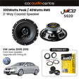 Juice Juice 6.5" 165mm 300W Speaker Upgrade Kit for VW Jetta 2005-2010