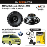 Juice Juice 6.5" 165mm 300W Speaker Upgrade Kit for VW Multivan 2003-2015