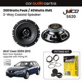 Juice Juice 6.5" 165mm 300W Speaker Upgrade Kit for SEAT Exeo 2009 2013