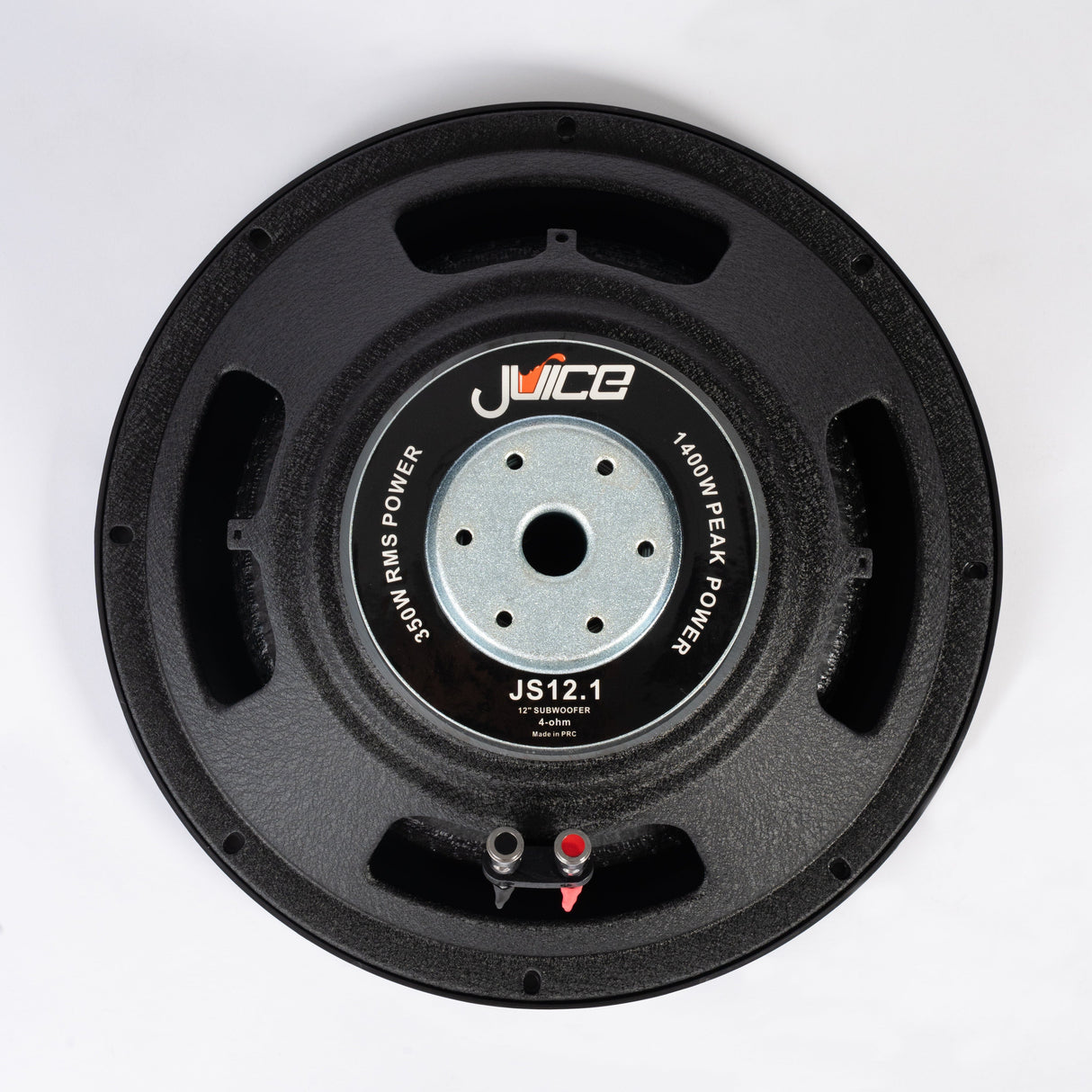 Juice Subwoofer Juice JS12.1 1400W 12" Single Voice Coil 4 Ohm Subwoofer Bass Driver
