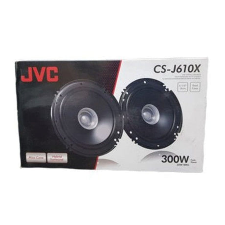 JVC Car Speakers JVC CS-J610X Dual Cone Speakers 300 Watts Peak Power