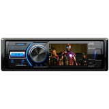 JVC Car Stereos JVC KD-X560BT Mechless Bluetooth Media Player Single Din with 3" Screen