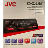 JVC Car Stereos JVC KD-X282BT Mechless Tuner with Bluetooth Android and Spotify