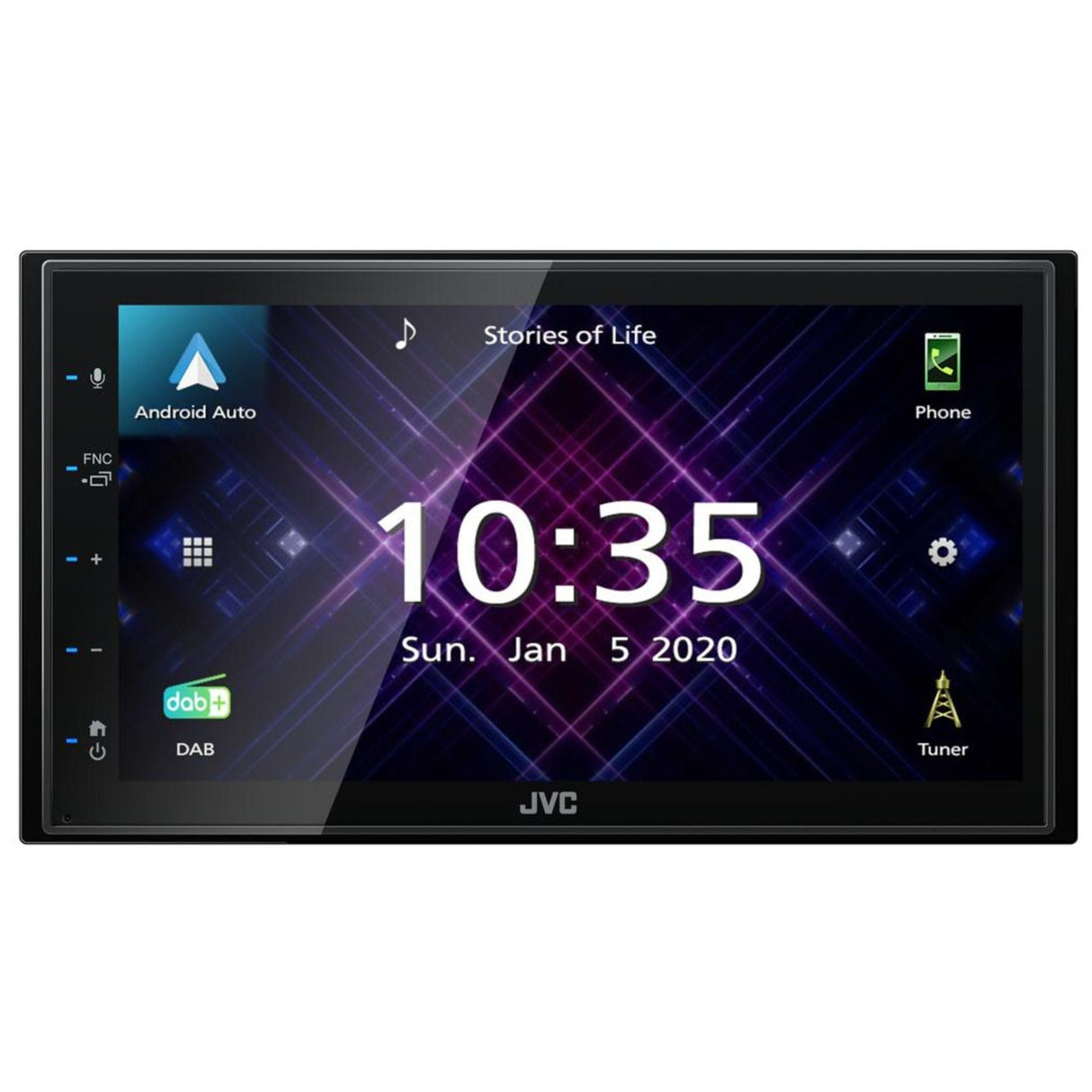 JVC Car Stereos JVC KW-M565DBT 6.8" Capacitive Touchscreen Apple Car Play DAB Media Player