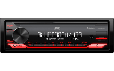 JVC Car Stereos JVC KD-X282BT Mechless Tuner with Bluetooth Android and Spotify