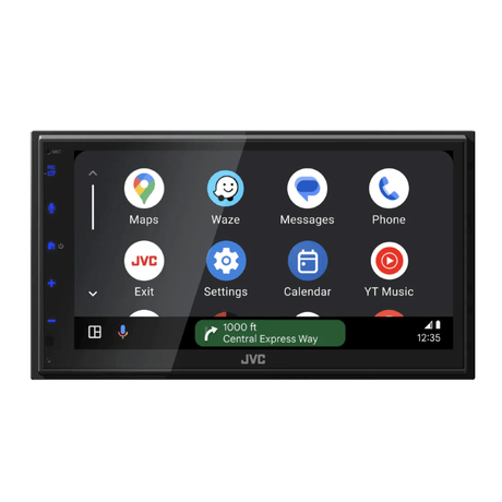 JVC JVC KW-M593BT - 6.8" Digital Multimedia Receiver with Bluetooth and Smartphone Connectivity