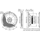 Kenwood Kenwood Kenwood KFC-PS1796 6" 17cm 330 Watts coaxial 3-way speakers