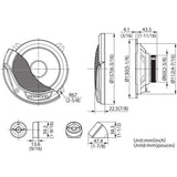 Kenwood Kenwood Kenwood KFC-E130P 13cm 250W Component speaker system