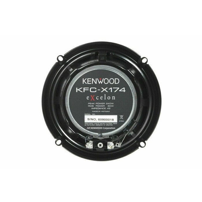 Kenwood Kenwood Kenwood Kenwood KFC-X174 240W 17cm 2-way flush mount speakers