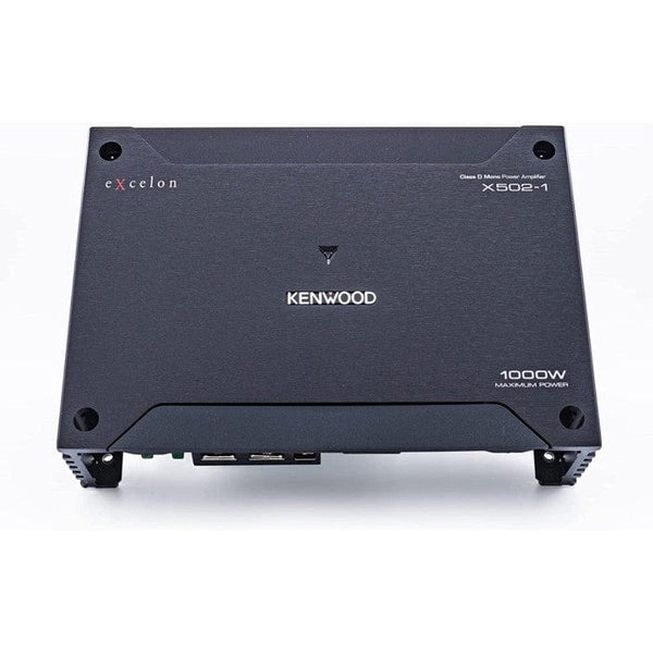Kenwood X502-1 X-Series Class D Mono-Channel Power Amplifier – Car