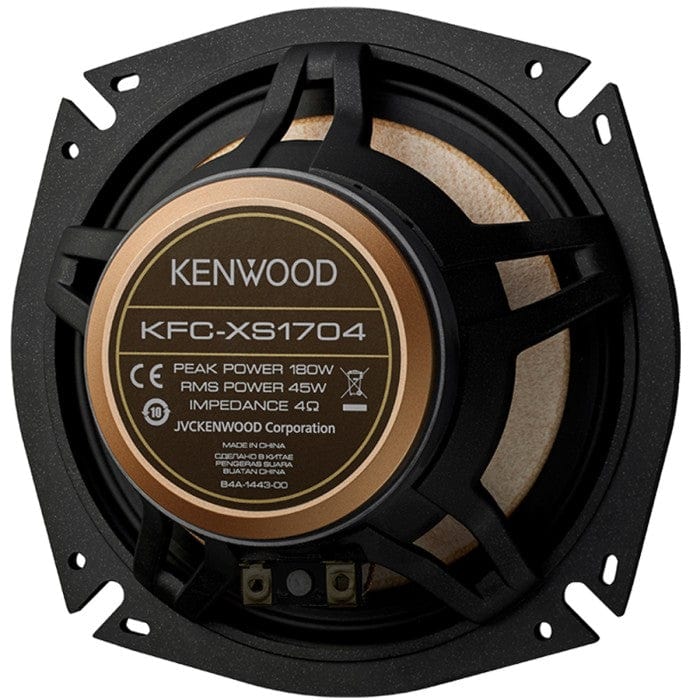 Kenwood KFC-XS1704 XS-Series Hi-Res Audio 17cm 2 way Component