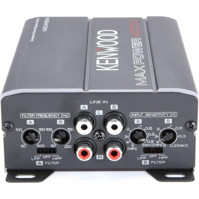 Kenwood KAC-M1814 4-Channel Compact Bridgeable Marine/Motorsports