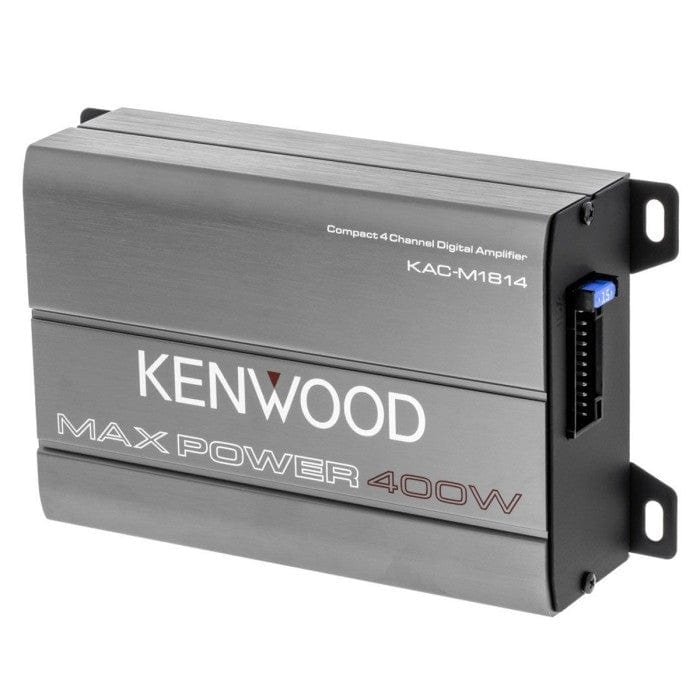 Kenwood KAC-M1814 4-Channel Compact Bridgeable Marine/Motorsports