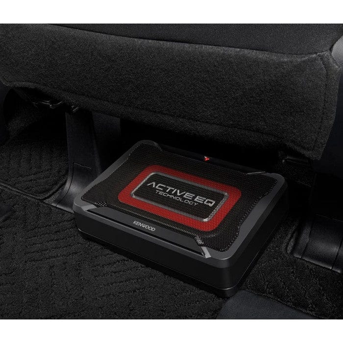 Kenwood Car Speakers and Subs Kenwood KSC-PSW7EQ Active Compact Underseat Subwoofer