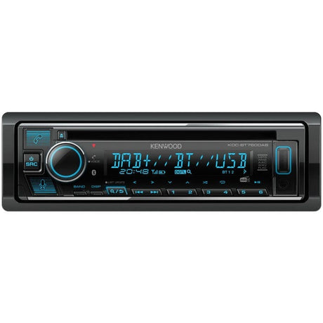 Kenwood Car Stereos Kenwood KDC-BT760DAB CD Receiver with Bluetooth & DAB+ Radio