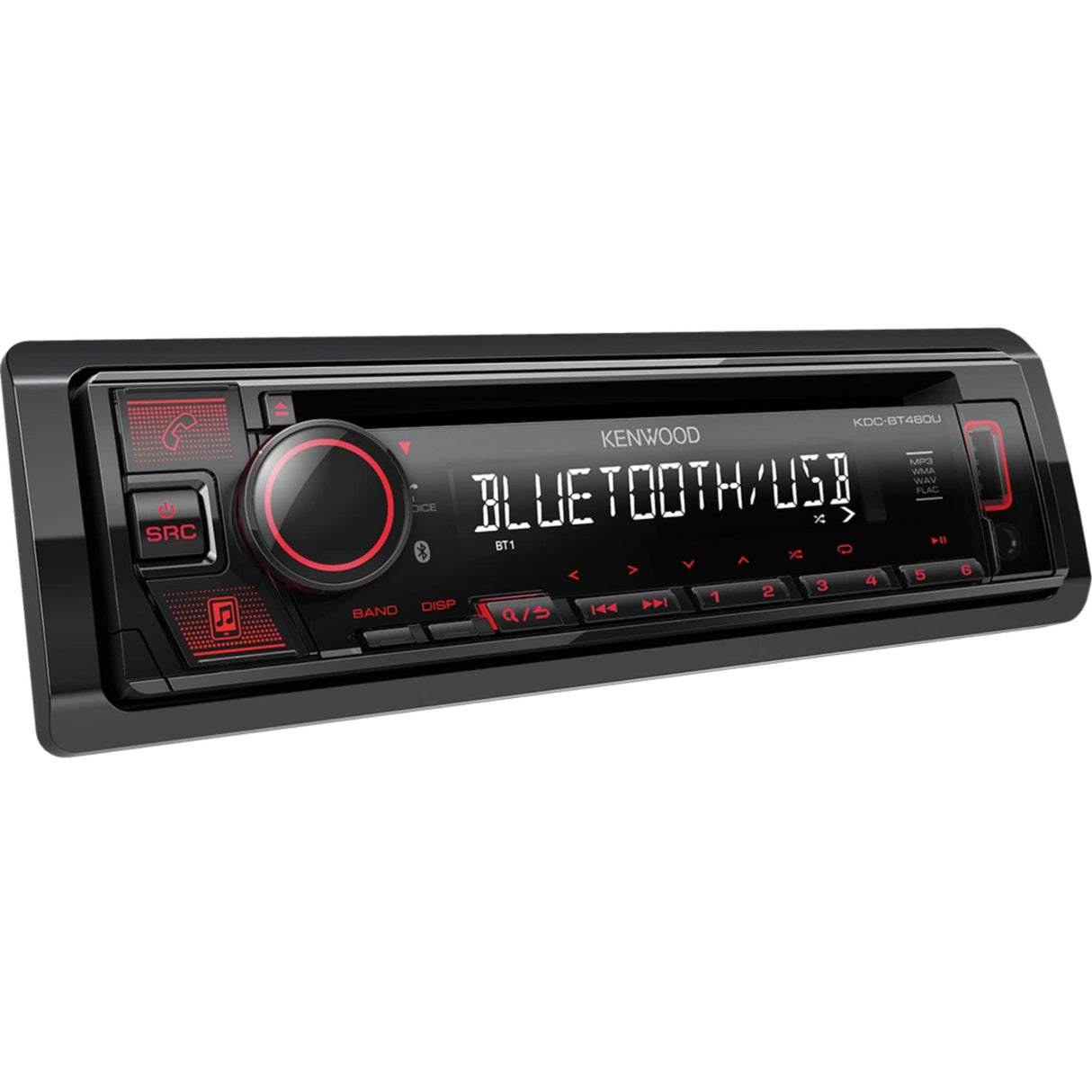 Kenwood KDC-BT460U CD/USB-Receiver with Built-in Bluetooth – Car