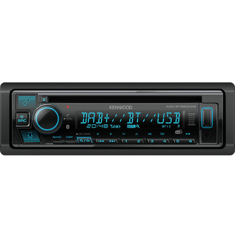 Kenwood Car Stereos Kenwood KDC-BT560DAB CD Receiver with Bluetooth & DAB+ Radio Alexa