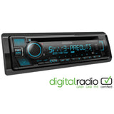 Kenwood Car Stereos Kenwood KDC-BT960DAB Advanced DAB+ Bluetooth CD Tuner