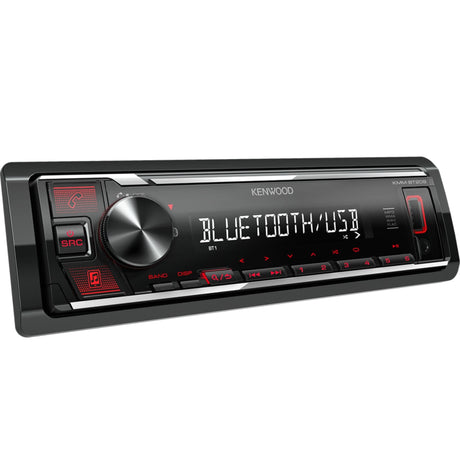 Kenwood Single Din Car Stereos Kenwood KMM-BT209 Single Din Digital Media Receiver with Bluetooth and Digital Radio