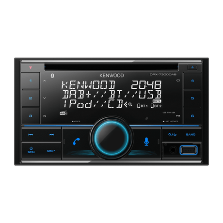 Kenwood Kenwood DPX-7300DAB Car Stereo with Bluetooth Handsfree DAB and Spotify Control