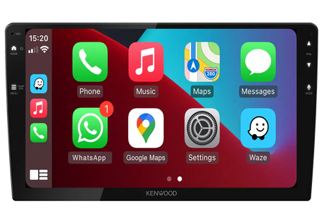 Kenwood Car Stereos Kenwood DMX-80AXS 9.0” Capacitive Screen Wireless/Wired CarPlay, Android Auto, Wireless iPhone/Android Mirroring, FM