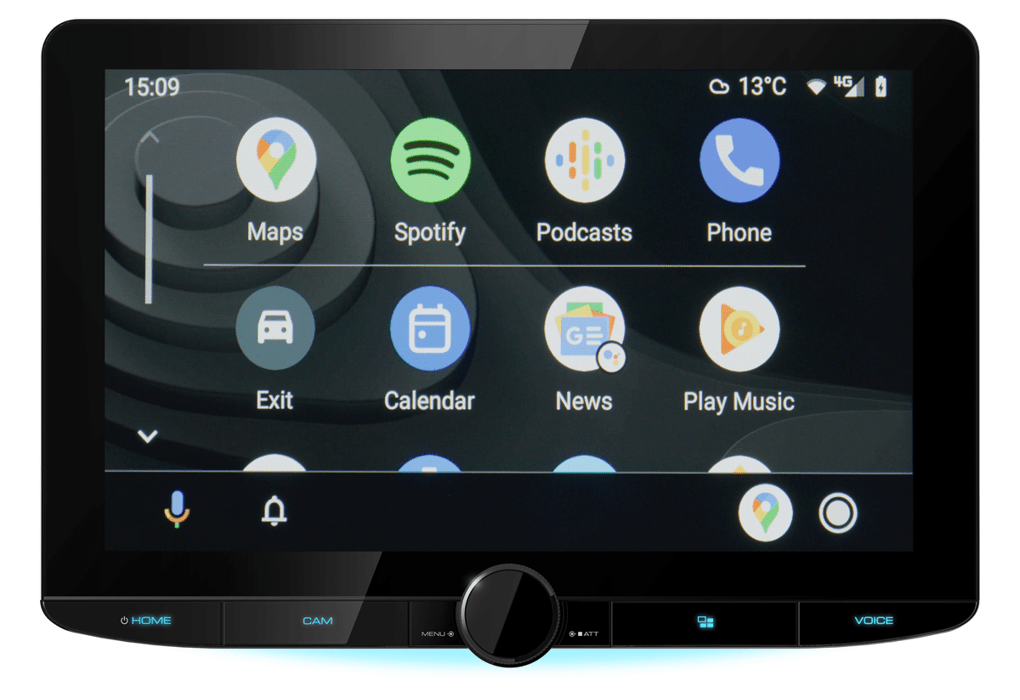 Kenwood Double Din Car Stereos Kenwood DMX-9724XDS 10.1" HD Digital Media Receiver