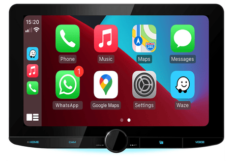 Kenwood Double Din Car Stereos Kenwood DMX-9724XDS 10.1" HD Digital Media Receiver