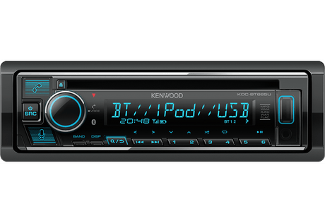 Kenwood Car Stereos Kenwood KDC-BT665U CD USB Receiver with Bluetooth & Alexa