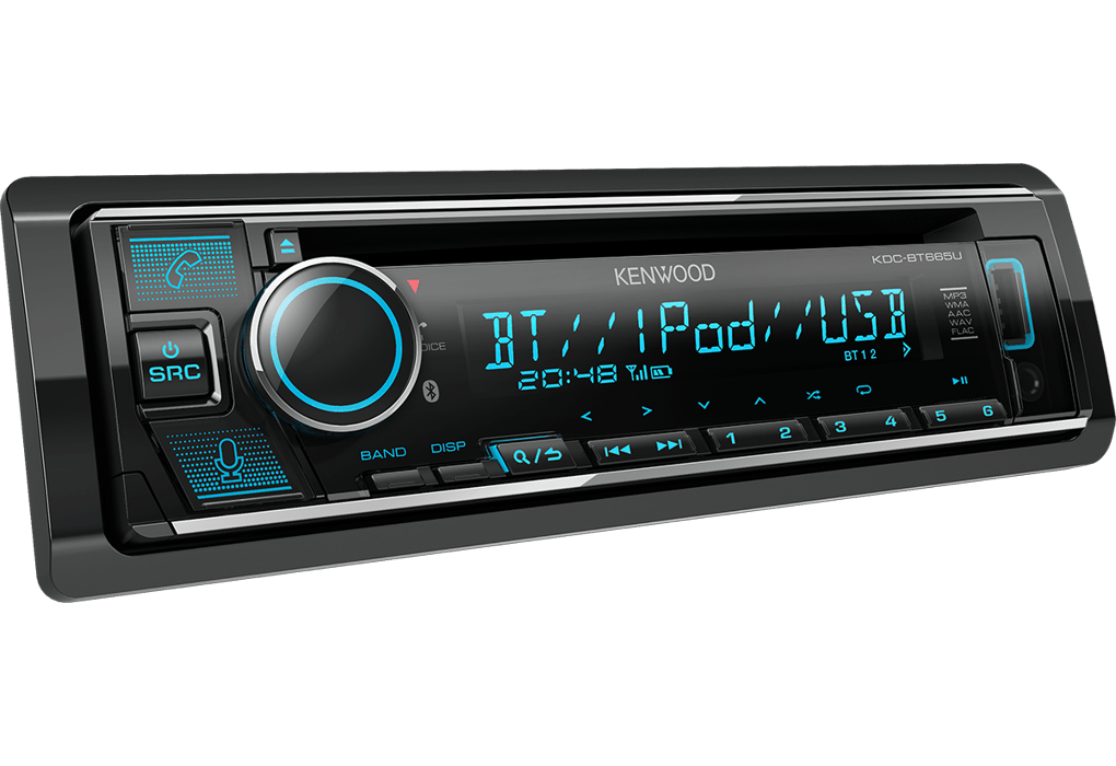 Kenwood Car Stereos Kenwood KDC-BT665U CD USB Receiver with Bluetooth & Alexa