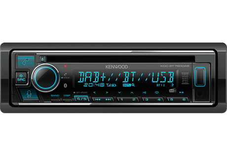 Kenwood Car Stereos Kenwood KDC-BT760DAB CD Receiver with Bluetooth & DAB+ Radio