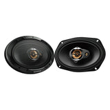 Kenwood Car Speakers Kenwood KFC-S6977EX Stage Sound Series 6" x 9" Flush Mount 3-Way 3-Speaker System