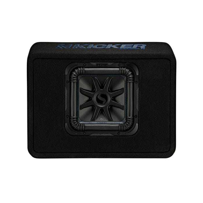 Kicker Enclosed Subwoofers Kicker 44TL7S102 SOLO-BARIC L7 10" THIN PROFILE LOADED ENCLOSURE - 2 OHM