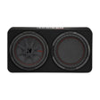 Kicker Enclosed Subwoofers Kicker 48TCWRT122 COMPRT 12" THIN PROFILE LOADED ENCLOSURE - 2 OHM