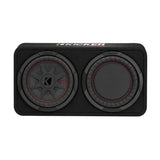 Kicker Enclosed Subwoofers Kicker 48TCWRT102 COMPRT 10" THIN PROFILE LOADED ENCLOSURE - 2 OHM