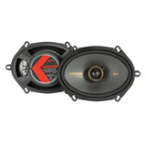 Kicker Car Speakers and Subs Kicker 47KSC6804 KS 6x8" 160x200mm Coaxial Speakers