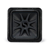 Kicker Enclosed Subwoofers Kicker 44L7S152 SOLO-BARIC L7S 15" SQUARE DUAL VOICE COIL SUBWOOFER - 2 OHM