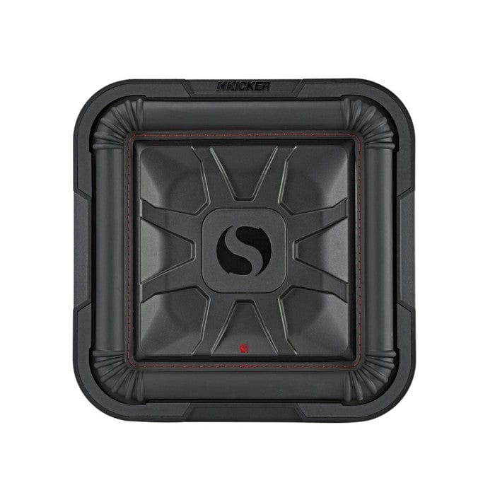 Kicker Enclosed Subwoofers Kicker 46L7T122 L7T 12" SQUARE DUAL VOICE COIL SUBWOOFER - 2 OHM