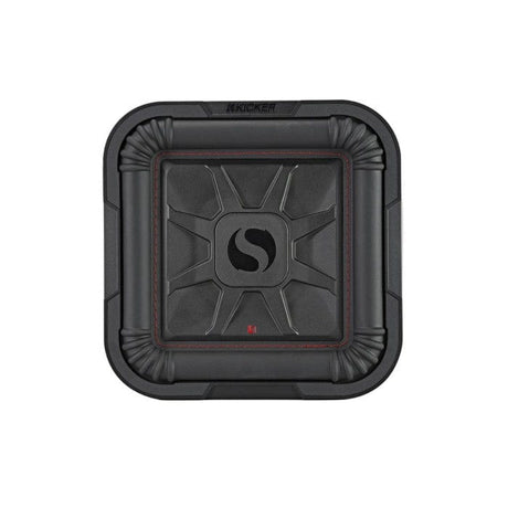 Kicker Enclosed Subwoofers Kicker 46L7T102 L7T 10" SQUARE DUAL VOICE COIL SUBWOOFER - 2 OHM