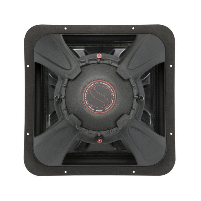 Kicker Enclosed Subwoofers Kicker 45L7R152 L7R 15" SQUARE DUAL VOICE COIL SUBWOOFER - 2 OHM