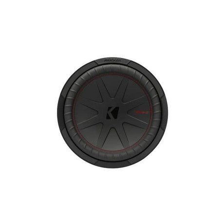 Kicker Enclosed Subwoofers Kicker 48CWR124 COMPR 12" DUAL VOICE COIL SUBWOOFER - 4 OHM