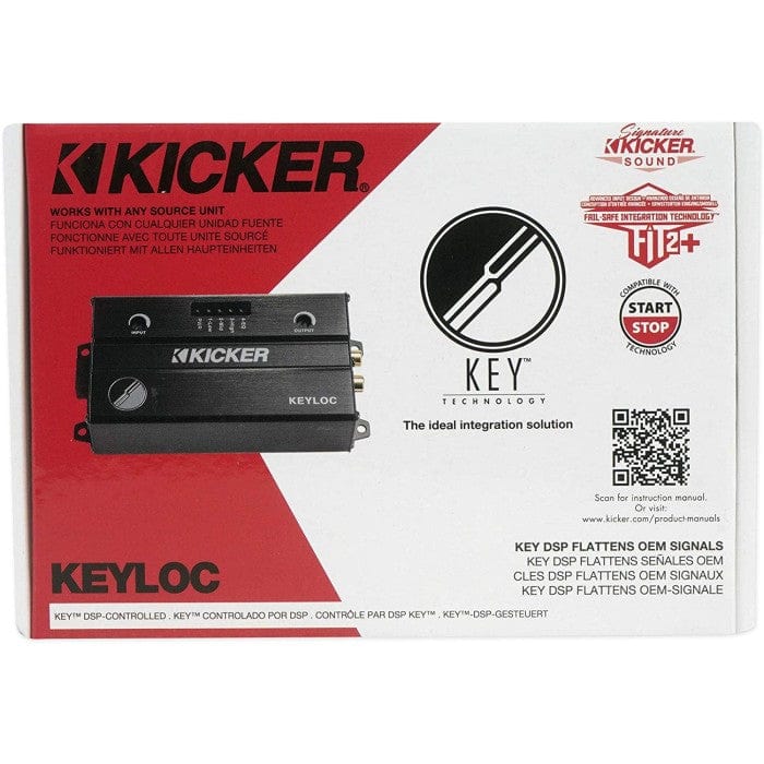 KICKER KEYLOC DSP スマート電源ラインアウトコンバーター 47KEYLOC Kicker 47KEYLOC KEYLOC SMART DSP CONTROLLED LINE-OUT CONVERTER