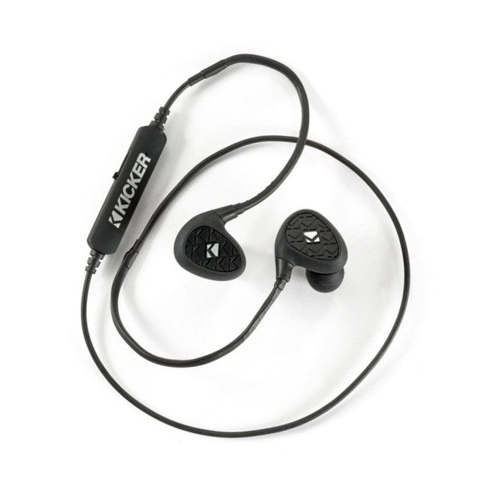 Kicker Home Audio Kicker 44EB400BTB EB Bluetooth In-Ear Waterproof Headphones - Black