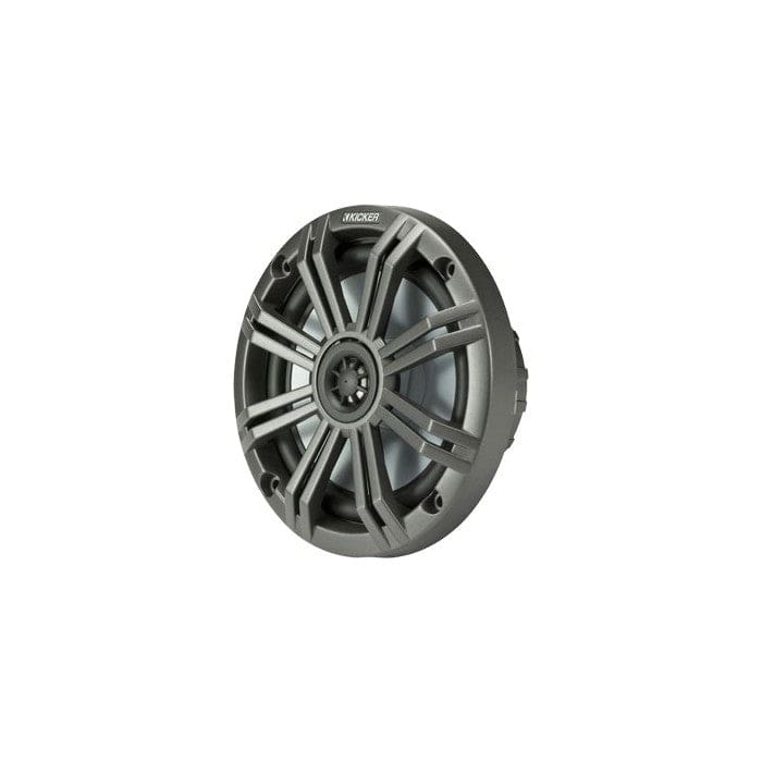 Kicker Fitting Accessories Kicker 45KM654 6.5" 165 mm Coaxial Speaker System With White & Charcoal Grills