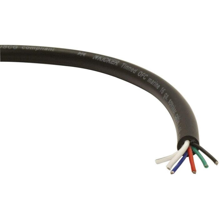 Kicker Fitting Accessories Kicker 46KMWRGB150 Marine Speaker Cable & RGB Wire width 150ft/45m