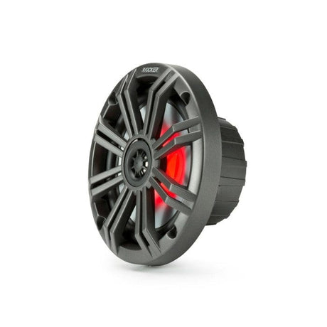 Kicker Fitting Accessories Kicker 45KM654L 6.5" 165 mm Coaxial Speaker System With White & Charcoal LED Grills