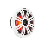 Kicker Fitting Accessories Kicker 45KM654L 6.5" 165 mm Coaxial Speaker System With White & Charcoal LED Grills