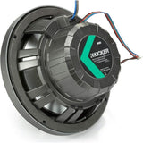 Kicker Fitting Accessories Kicker 45KM84L 8" 200 mm Coaxial Speaker System With White & Charcoal LED Grills