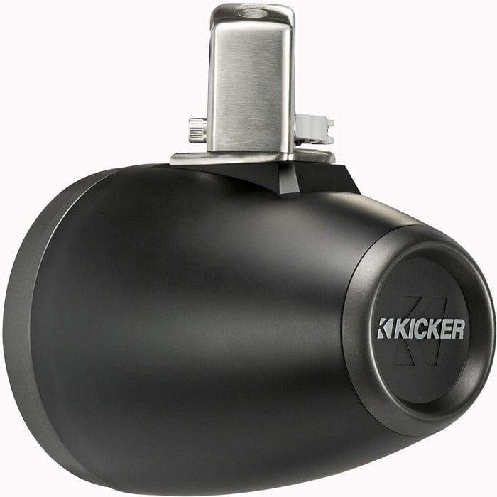 Kicker Fitting Accessories Kicker 45KMTC8 8" 200 mm Tower Coaxial Speaker System With Charcoal LED Grills