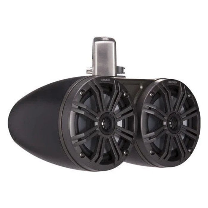 Kicker Fitting Accessories Kicker 45KMTDC65 6.5" 165 mm Dual Tower Coaxial Speaker System With Charcoal LED Grills